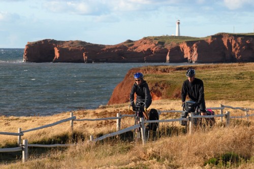 Excursion à vélo à l'Étang-du-Nord -  Crédit Photo - M. Bonato