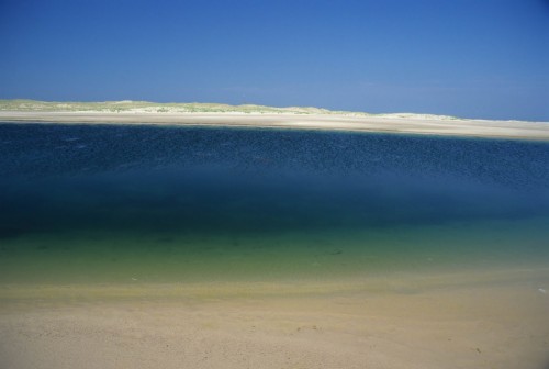 La mer et la dune de sable - Crédit Photo - P.Arseneau