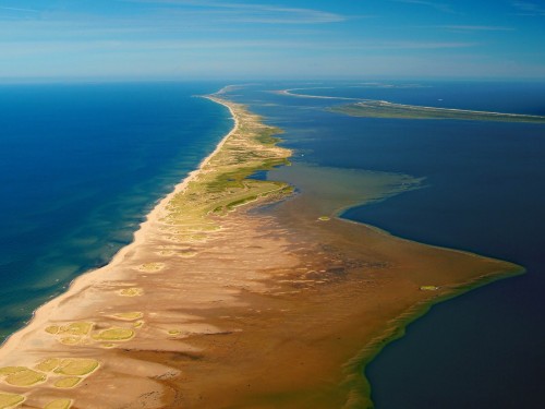 Vue aérienne de la Dune du Nord - Crédit Photo - R.Garnett