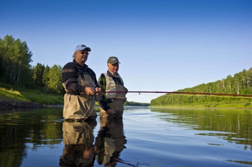 Peche saumon - Credit Photo Tourisme Nouveau-Brunswick, Canada