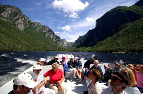 Western Brook Pond Gros Morne National Park - Credit Photo Newfoundland and  Labrador Tourism - Hans G Pfaff