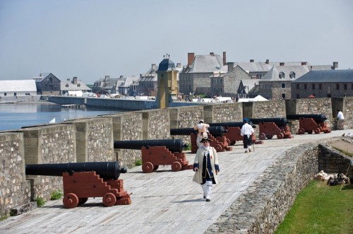 Re-enactment of the 250th anniversary of the 1758 siege of Louisbourg at Fortress Louisbourg National Historic Site, Louisbourg - Credit Photo Nova Scotia Tourism