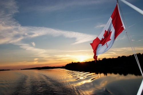 Coucher de soleil en bateau - Crédit photo Ontario Tourism