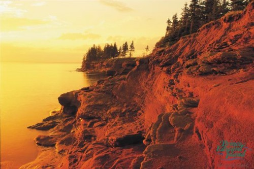 Falaise Couche de soleil - Credit Photo Tourism PEI - Barrette & MacKay