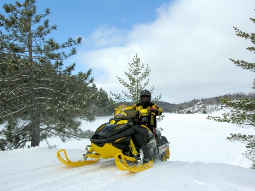 Motoneige - Crédit Photo M. Julien Tourisme Mauricie