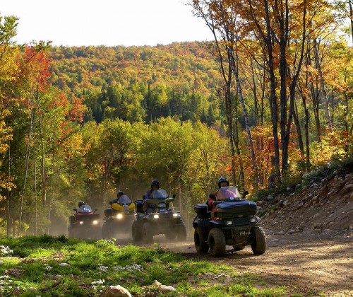 Randonnée en quads - Crédit photo Tourisme Laurentides