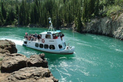 Croisiere Schwatka Miles Canyon - Credit Photo Government of Yukon